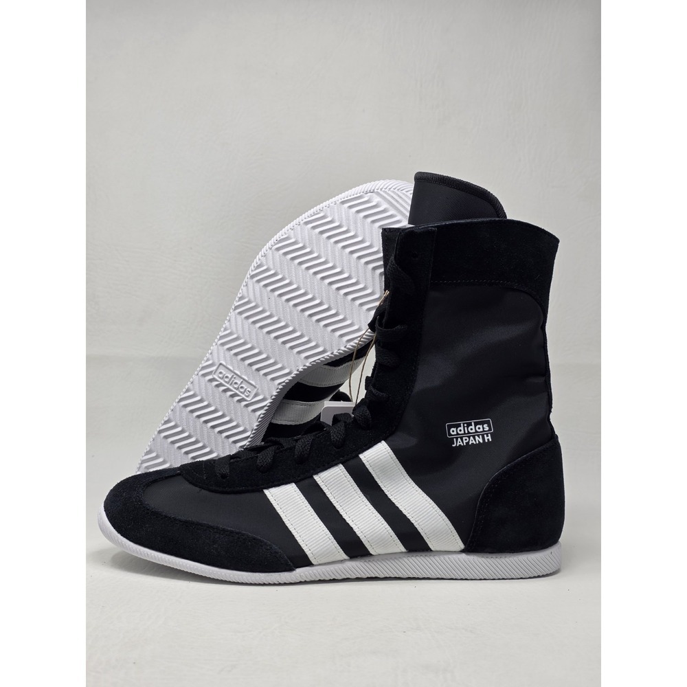 Adidas Originals Womens Japan High Top Sneakers Black White JR8122 Size 8 New